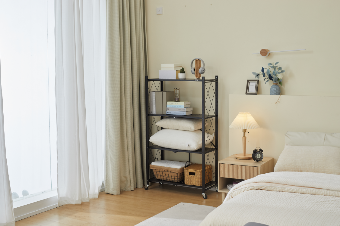 4 Tier Foldable Shelf